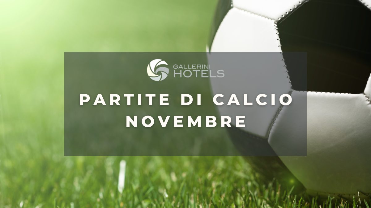 partite di calcio novembre
